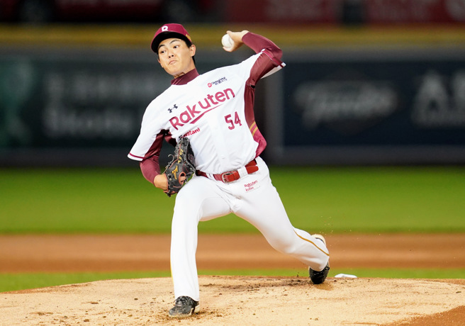 乐天桃猿林子崴。（资料照，乐天桃猿提供）