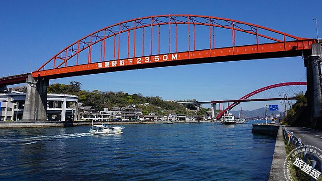 音戶大橋是欣賞海峽及周遭美景的最佳地點之一。