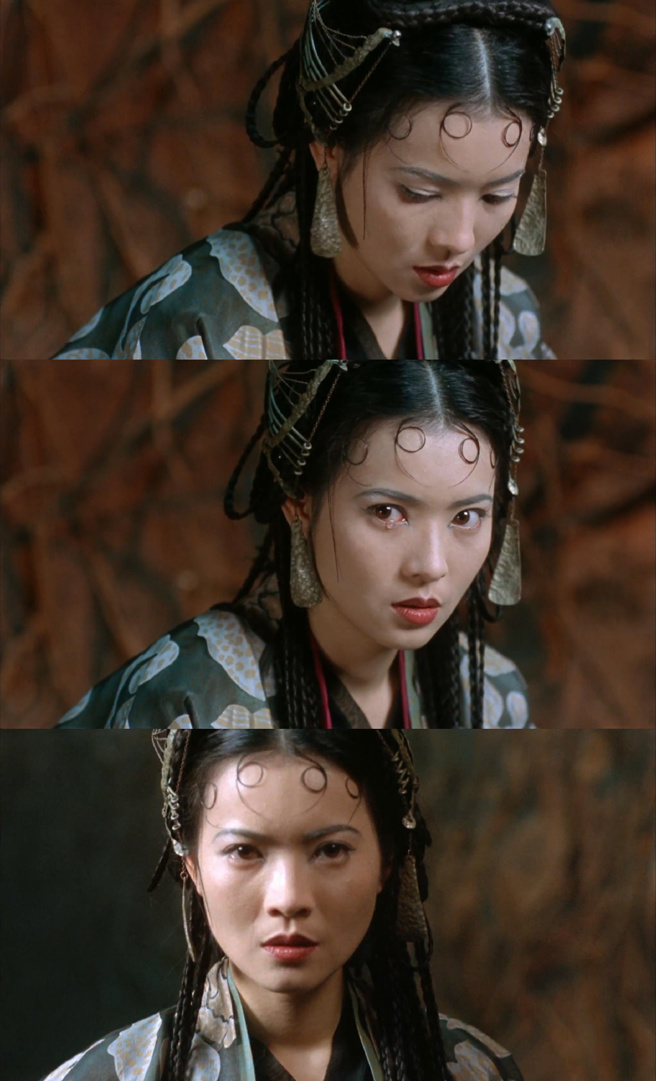 蓝洁瑛演出《大话西游》被封为「最美蜘蛛精」。（图／撷取自微博）