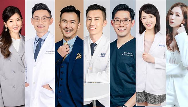 艾迪升现有莘妮（左起）、张振榕、詹杰翔、萧捷健、张伯森、刘怡里、张容涵等职人。（艾迪升传播提供）