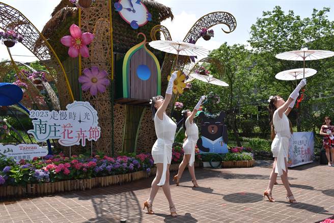 2023南庄花卉节28日上午开幕。（谢明俊摄）