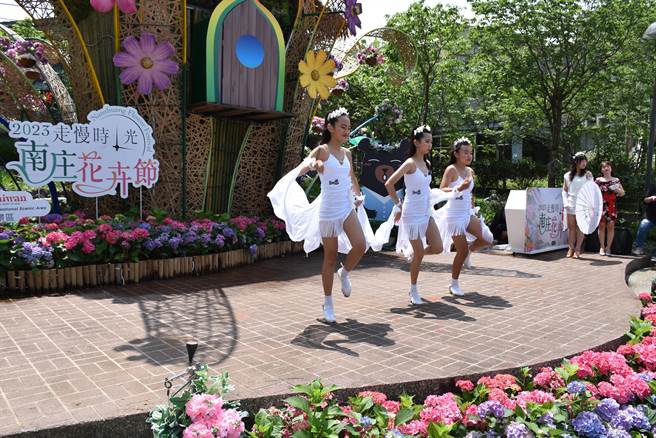 2023南庄花卉节28日上午开幕。（谢明俊摄）