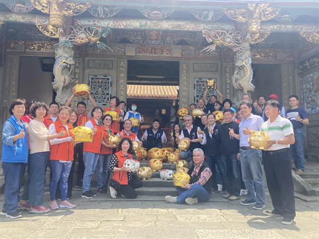 2023北埔中元艺民祭活动将扩大举办，截至目前已有52个单位认养神猪扑满，要来比赛谁养出最重量级神猪。（北埔乡公所提供／邱立雅竹县传真）