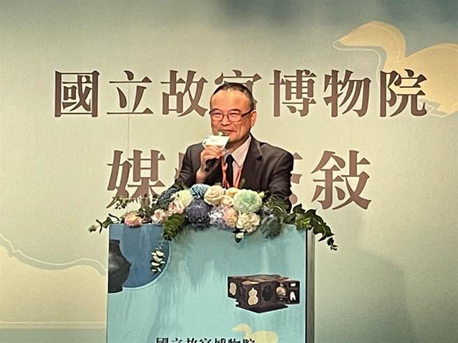 国立故宫博物院院长萧宗煌期待疫后故宫访客回流。（李怡芸摄）