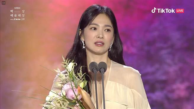 宋慧乔出道27年终获肯定。（摘自TikTok）