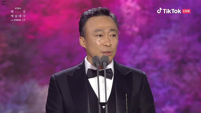 李星民时隔8年再度夺下百想视帝。（摘自TikTok）