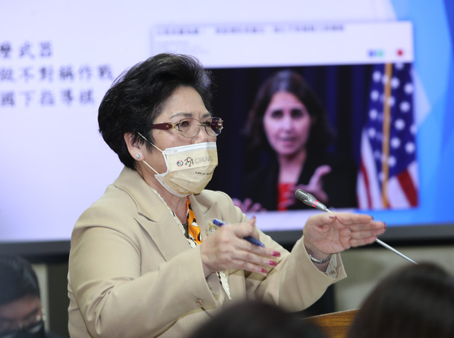 国民党不分区立委温玉霞无意争取连任。（资料照,刘宗龙摄）