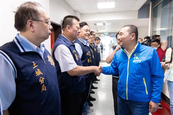 侯友宜表示，到新北市犯罪一个都不会放过。（新北市新闻局提供）