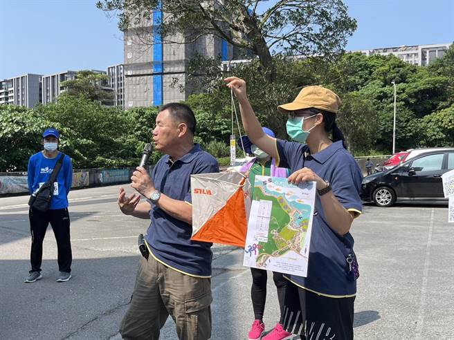 ▲主办单位说明路线及进行方式。（基隆市政府提供／徐佑升基隆传真）