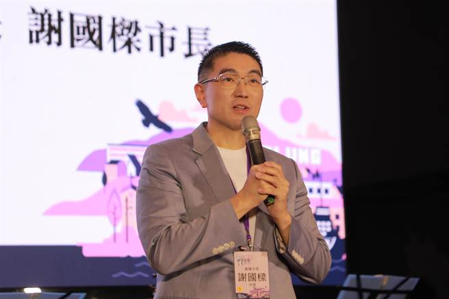 谢国梁表示，希望透过祈祷早餐会，凝聚各界的力量，让基隆城市治理获得更多祝福。（基隆市政府提供／徐佑升基隆传真）