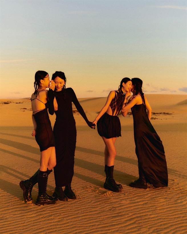 Hsiang敬业克服低温。（摘自脸书）