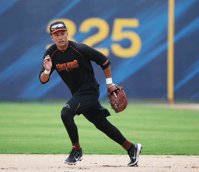 统一狮潘杰楷。（陈怡诚摄）