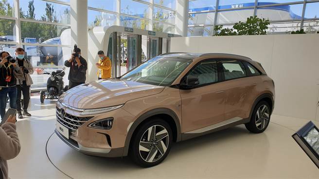 第一季中国车企在世界的市占率达30％。（蓝孝威摄）