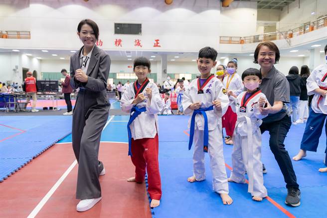 新竹市112年市長盃跆拳道錦標賽30日在中華大學登場。（新竹市政府提供／陳育賢新竹傳真）