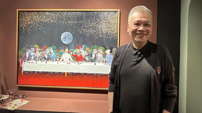 京城前总座刘朝森重拾生命灵魂  举办「岁月、眾生、心象」绘画个展