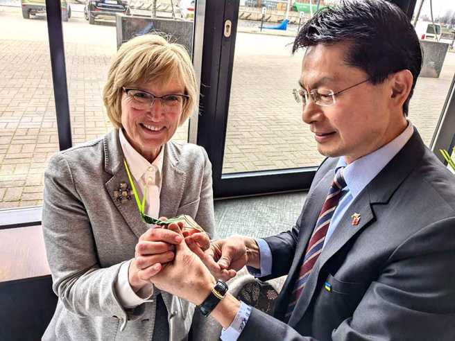 （取自驻拉脱维亚代表处脸书）