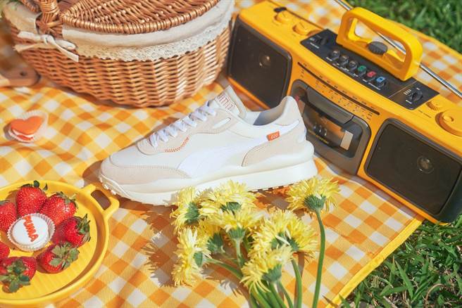 PUMA Style Rider奶盖橘，3280元。（PUMA提供）
