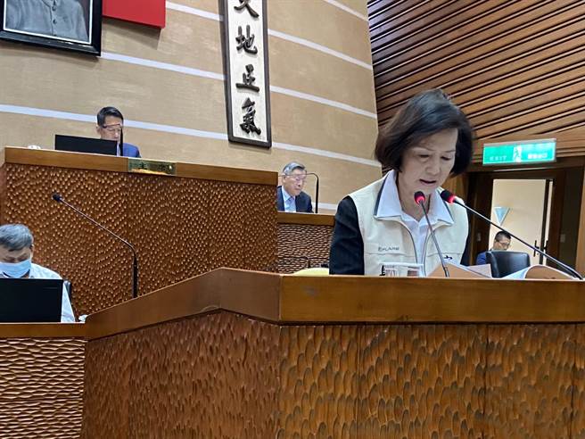 宜兰县长林姿妙表示，县府一向重视原住民。（吴佩蓉摄）