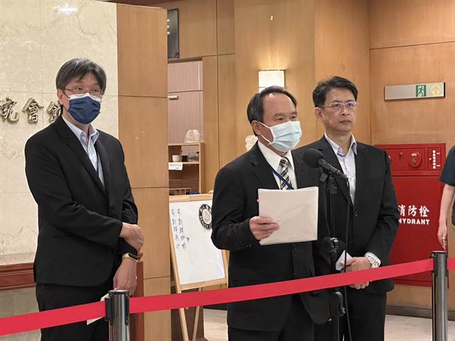 食药署副署长林金富。（黄婉婷摄）