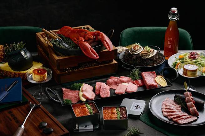 烧肉中山5月3日起开放6月1日平日午间用餐预订。（烧肉中山提供）