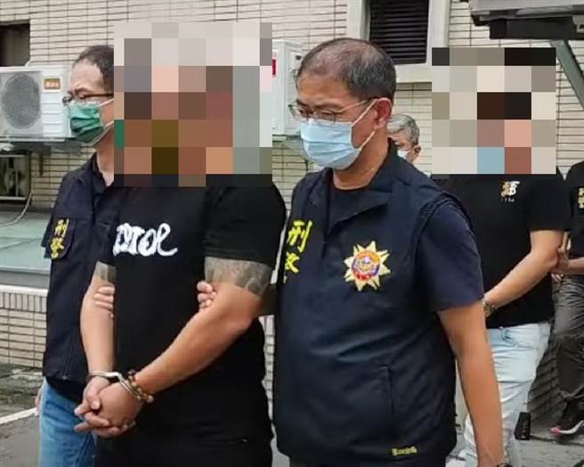 林男组债务协商公司，吸收飙悍成员暴力讨债，警方查获发现竟有前拳击选手。（警方提供／陈淑芬台中传真）