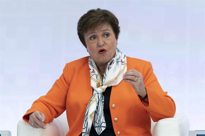 国际货币基金（IMF）总裁乔治艾娃（Kristalina Georgieva）。（资料照／美联社）