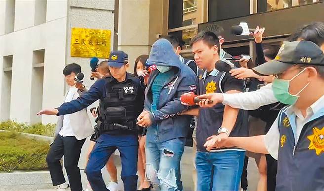 男子张嘉祥疑因赌债纠纷，1日凌晨教唆枪手对王男开枪，检察官依杀人未遂、枪炮等罪嫌声押，士林地院刚裁定5万元交保。（新北市芦洲警分局提供／吕健豪新北传真）