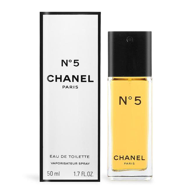 微风精品线上CHANEL香奈儿N°5淡香水50ml，推荐价3595元。（微风提供）