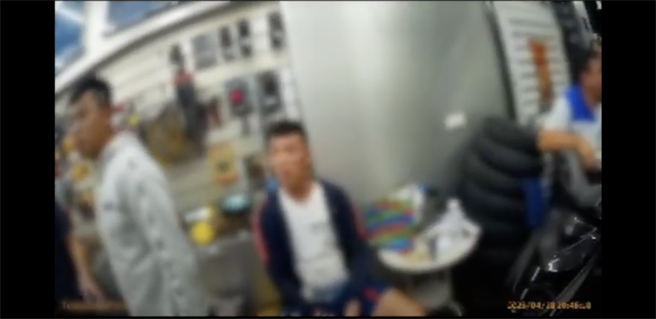 内湖枪击案，帮助枪手联繫船长关键人遭声押。（图／翻摄自影片）