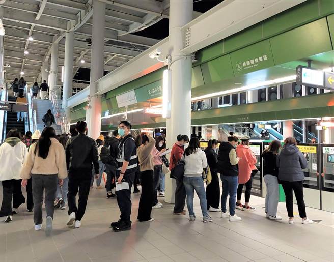 台中捷运绿线4月运量超过109万人次，创新高。（中捷公司提供／张亦惠台中传真）