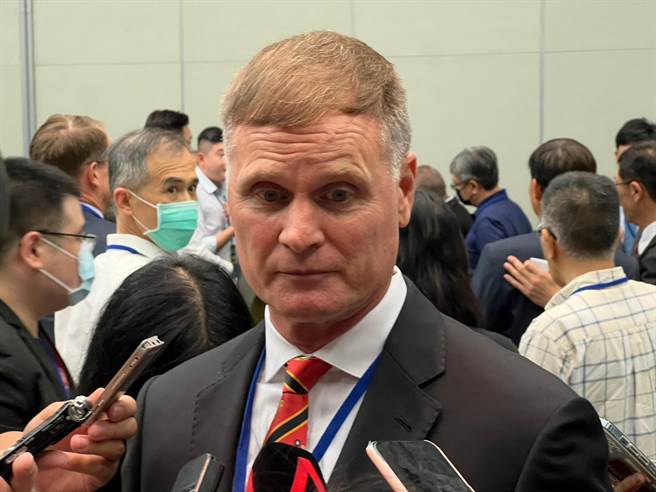 前美军太平洋陆战队司令、退役中将鲁德说，世界上没有比亚太地区更重要的区域。（李奇叡摄）