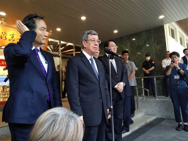 行政院长陈建仁。（陈志贤摄）