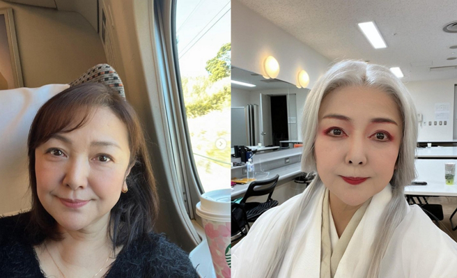 原日出子丧夫1年，在IG吐心声。（图／摘自原日出子IG）