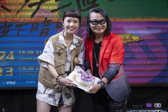 沈文程今演唱会记者会，嘉宾Lulu站台助阵。（大大娱乐提供）