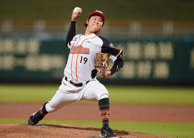 统一狮古林睿炀。（统一狮提供）