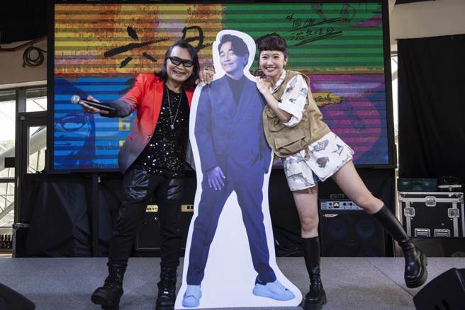 沈文程今演唱会记者会，嘉宾Lulu站台助阵。（大大娱乐提供）