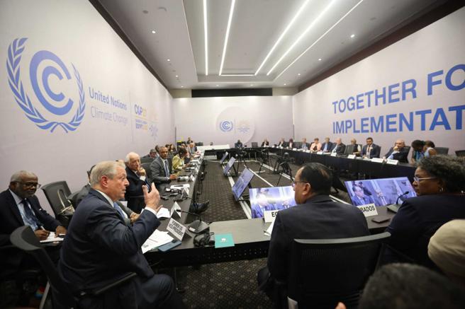 控制全球暖化幅度是第27 届联合国气候变迁大会（COP27）重点。（图／翻摄自COP27脸书）