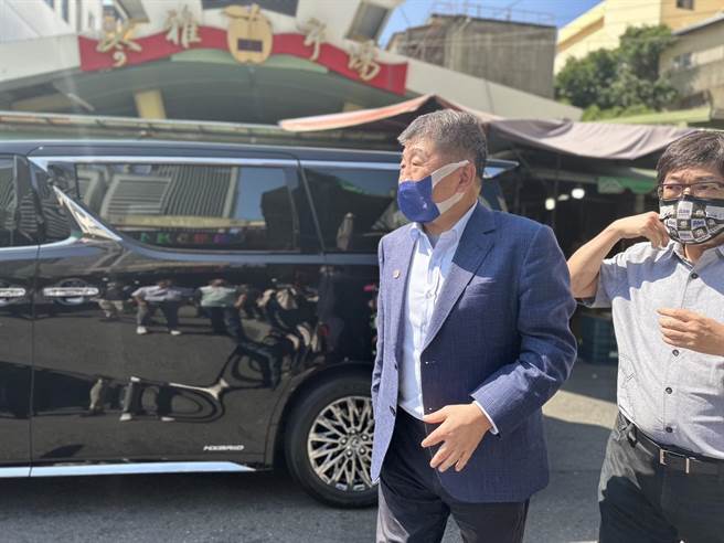 陈时中委婉否认接任农业部长。（杨舒婷摄）