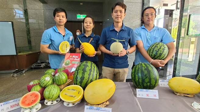 「2023瓜果食农嘉年华」睽违2年，6日在台南区农改场登场。（曹婷婷摄）