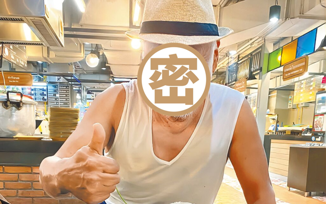 凌峰目前精神状态佳，隐居清迈远离尘嚣，觉得是养病的好地方。（图/凌峰提供）