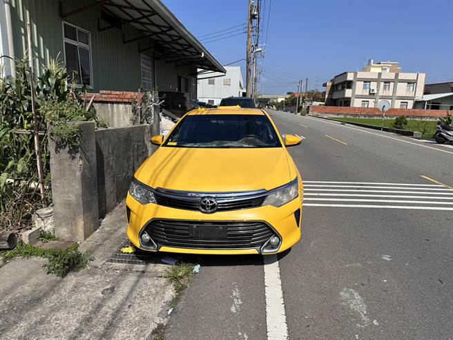 司机不愿意继续载送酒醉的韦男到新竹，引发无妄之灾。（民眾提供）