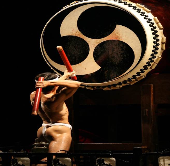 日本鬼太鼓座表演精采片段。（嘉義市文化局提供／廖素慧嘉市傳真）