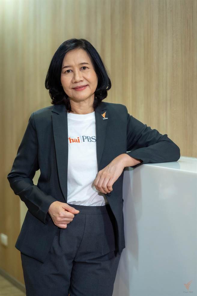 泰国公视Thai PBS总经理维菈西妮博士Dr. Wilasinee。（公视提供）
