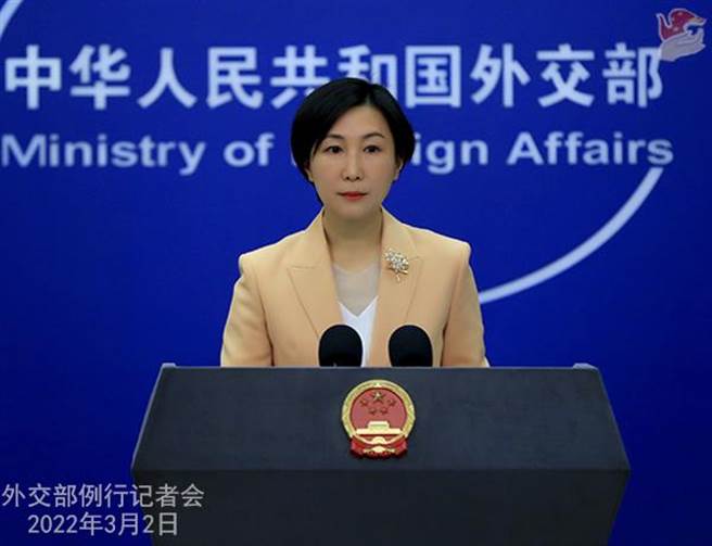 中国外交部发言人毛寧。(资料照)