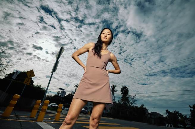 lululemon Align连身裙标榜肤触如奶油般柔软。（lululemon提供）