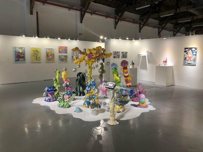 第十二届松山文创学园祭于今日开展至6月13日展出，推出六周主题展。（张芷瑜摄）