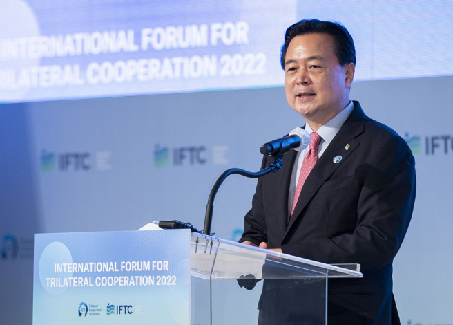 韓國駐華府大使趙賢東（Cho Hyun-dong）。（圖／新華社）