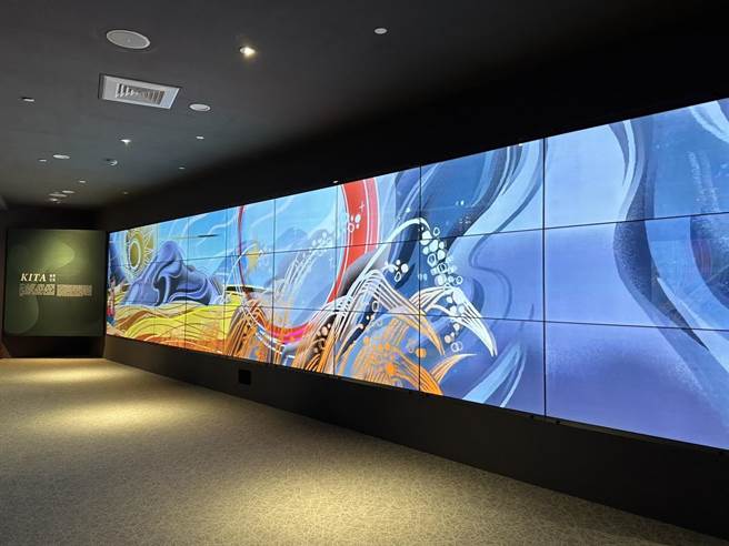 国立台湾史前文化博物馆南岛厅动画获德国iF设计奖。（蔡旻妤摄）