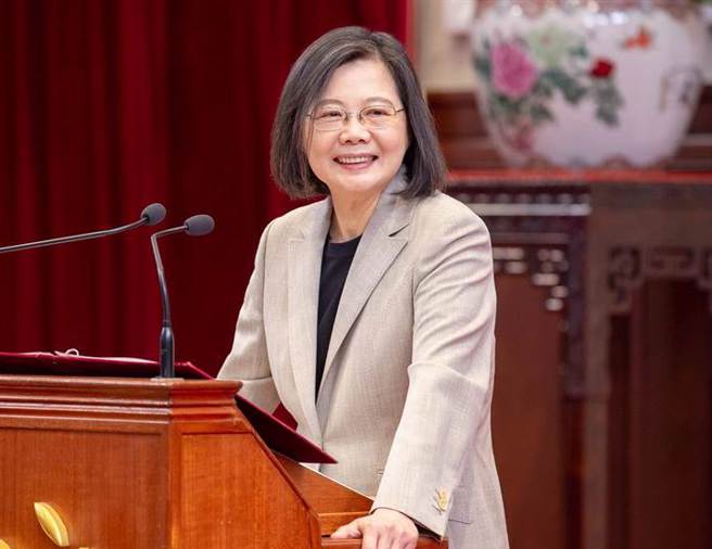 蔡英文总统。(资料照片)