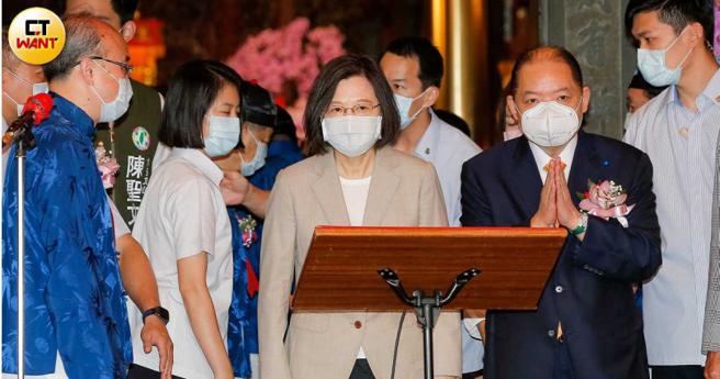 黄承国在2016年总统大选时担任蔡英文台北市竞选办公室主委，创民进党在北市得票纪录，2019力挺总统蔡英文击败挑战者赖清德，获得民进党总统提名。（图／黄耀徵摄）